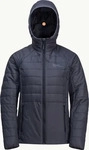 Jack Wolfskin Lapawa Ins Hoody Damen Isolationsjacke dunkelgrau M - Damenjacken