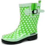 Bockstiegel Dorin Damen Gummistiefel hellgr&uuml;n multi