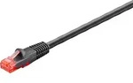 Goobay CAT 6 Outdoor-Patchkabel U / UTP schwarz 60 m