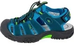 Lico Nimbo Kinder Zehenschutzsandalen blau lemon