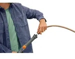Gardena Cleansystem Teleskop-Stiel M-XL, 155 - 260 cm - B&uuml;rsten, Schw&auml;mme, T&uuml;cher