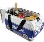 VW Collection K&uuml;hltasche 25 Liter in T1 Bulli Format Wei&szlig; / Blau