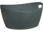 Koziol Bottichelli L Mehrzweckkorb 15 Liter recycled ash grey