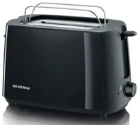 Severin Automatik Toaster 2 Schlitz 700 W schwarz