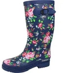 Bockstiegel Julia Damen Gummistiefel dunkelblau multi