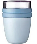 Mepal Lunchpot Ellipse Vorratsbecher Set / Auslaufsicherer Snack- und M&uuml;slibecher