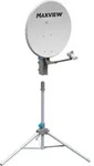 Maxview Precision manuelle Satellitenanlage 65 cm TWIN-LNB