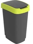 Rotho Twist Swingeimer aus recyceltem Kunststoff 25 Liter lime gr&uuml;n