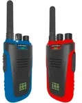 Kidywolf Kidytalk Walkie-Talkies mit Taschenlampe 2 St&uuml;ck blau und rot