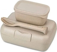 Koziol Candy Ready Lunchbox Set 5 teilig mit 3 teiligem Besteck / Box Candy L / Dose