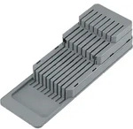 Metaltex Blade-Fit Messer-Organizer Verstellbar mit 3 verschiedenen Ebenen