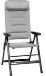 Brunner Skye 3D Klappstuhl 6-fach verstellbar 47 x 42 x 46/123 cm hellgrau