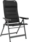 Crespo AP/237-AD-80 Campingstuhl mit 7-fach verstellbarer R&uuml;ckenlehne schwarz