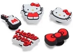 Crocs Jibbitz Hello Kitty Schuhanstecker 5er Pack