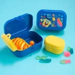 Koziol Pascal Ready Mini SpongeBob Squarepants Lunchbox Set 3 teilig organic...