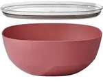 Mepal Silueta Servierschale mit Deckel 5000 ml Vivid mauve