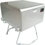 LooSeal&reg; EVO mobile Verschwei&szlig;er-Toilette Silber
