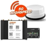 Selfsat 5G Cat 12 WLAN Router MWR 5540 bis 2,6 Gbps inkl. Panorama Antenne wei&szlig;