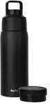 Aqiila Powerbottle BO5 Trinkflasche 600 ml mit Powerbank 5000 mAh, 15 W und IPX4