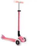 Globber Elite Lights Glow Dreirad Scooter h&ouml;henverstellbar mit LED Leuchtrollen