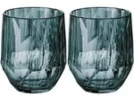 Koziol Superglas CLUB No. 24 2er Set 300 ml transparent grey