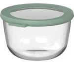 Mepal Cirqula Frischhaltedose aus Borosilikatglas mit luftdichtem Deckel 1000 ml