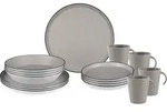 Brunner Lunch Box Iconic Compack Melamin Geschirrset extra flach stapelbar