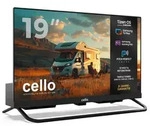 Cello CTrav-19TZ Smart Tizen OS Camping LED TV mit Triple Tuner, WLAN,...