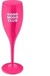 Koziol Cheers No. 1 Good Mood Club Sektglas aus Thermoplastik 100 ml