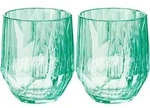 Koziol Superglas CLUB No. 24 2er Set 300 ml transparent jade