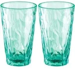 Koziol Superglas CLUB No. 6 2er Set 300 ml transparent jade