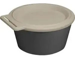 Koziol Move Box Schale mit Deckel 250 ml nature ash grey
