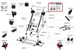 Fiamma Oberes Befestigungskit M6x55 f&uuml;r Carry-Bike Lift 77 / Lift 77 E-Bike