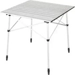 High Peak Sevilla Aluminium Campingtisch 70 x 70 cm silber - Rolltische