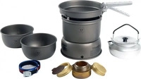 Trangia Trangiak&ouml;k 27-2 HA Campingkochset 4- teilig mit Spiritusbrenner Set 1 -