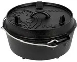 Petromax Dutch Oven Feuertopf aus Gusseisen mit Deckel und Standf&uuml;&szlig;en 3,5 Liter
