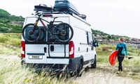 Thule Elite Van XT Heck Fahrradtr&auml;ger Silber f&uuml;r 2 Fahrr&auml;der