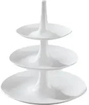 Koziol Babell L Etagere 3-st&ouml;ckig stapelbar platzsparend cotton white
