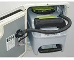 SOG I Typ 3000A (CT3000/CT4000) 12V Toilettenentl&uuml;ftung T&uuml;rvariante wei&szlig;