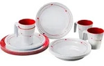 Brunner Melamin Cosmic Geschirrset Antirutsch, BPA-frei und bruchunempfindlich