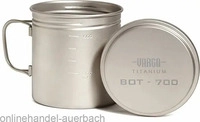 Vargo BOT Bottle Pot Titan Trink- und Topfflasche 0,7 Liter