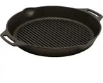 Petromax GP35h Gusseisen Grill-Feuerpfanne mit zwei Henkeln 35 cm