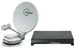Kathrein CAP 750 GPS Vollautomatische Sat-Antenne mit GPS inkl. Steuerger&auml;t Twin LNB