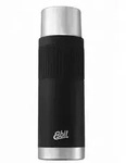 Esbit Edelstahl Isolierflasche mit Manschette 1000ml schwarz