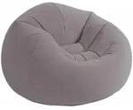Intex BeanlessBag aufblasbarer Sessel 114 x 114 x 71 cm grau