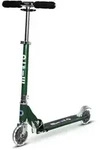 Micro Sprite LED klappbarer Aluminium Scooter mit LED-Rollen Wald Gr&uuml;n