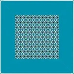 Bent verbindbarer Teppich Zip Carpet 250 x 250 cm Karibik