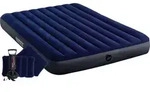 Intex doppel Luftbett Standard Classic Downy Queen Set 3 teilig 203 x 152 x 25 cm