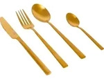Bo-Camp Industrial Edelstahl Besteckset 16-tlg. Gold