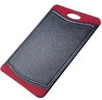 Westmark Schneidbrett 44,5 x 30 cm schwarz/rot